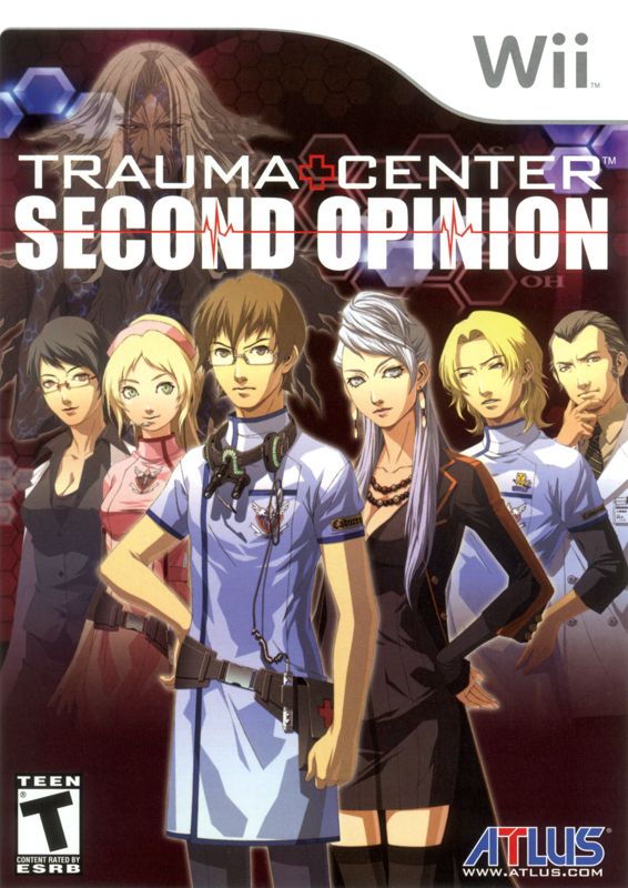 Trauma Center: Second Opinion box art for Wii